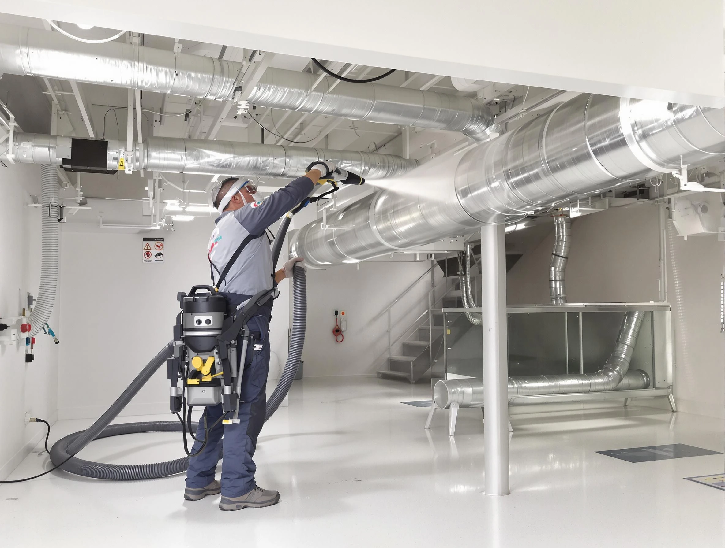 Professional central duct cleaning by Hopewell Air Duct Cleaning in Hopewell